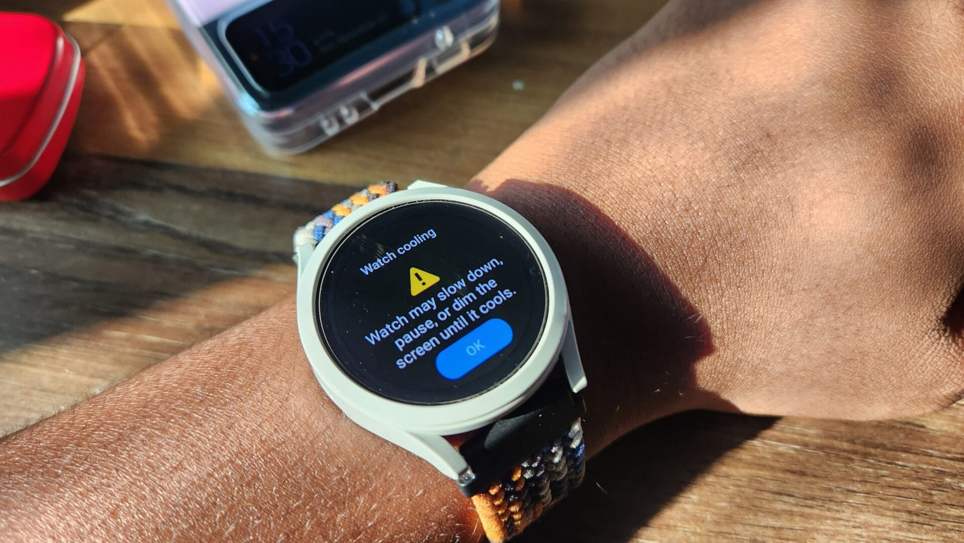 galaxy watch 4 overheating