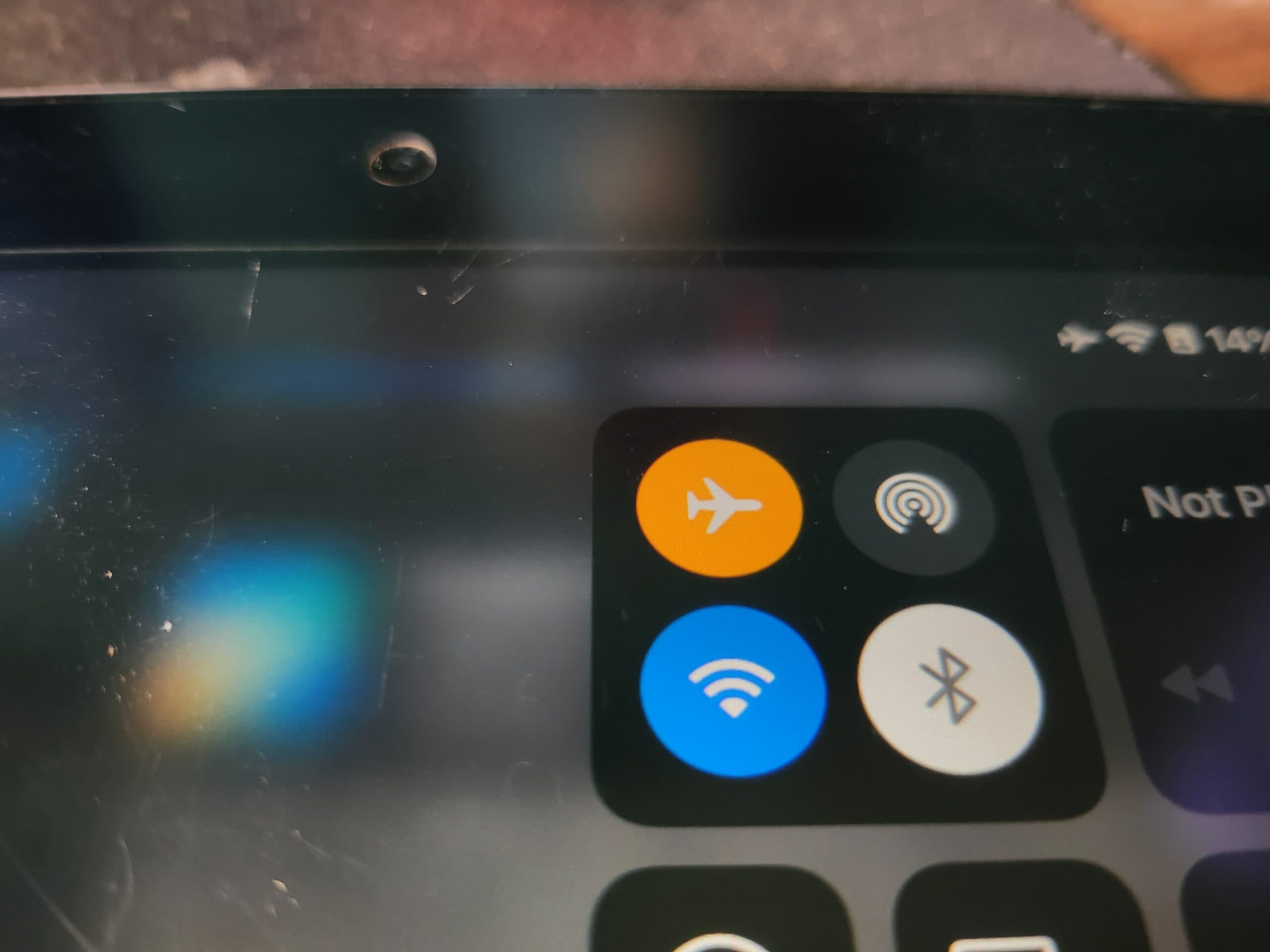 Flight mode turns off cellular features preventing the heat from your iPad's modem from heating it up